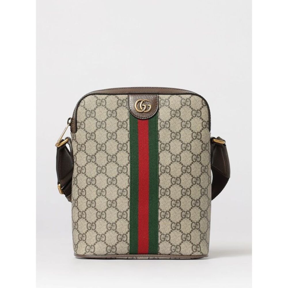 Gucci Men Ophidia Gg Supreme Canvas Shoulder Bag Gucci